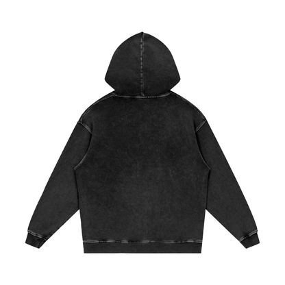 Snow Washed Heavy Cotton Hoodie
