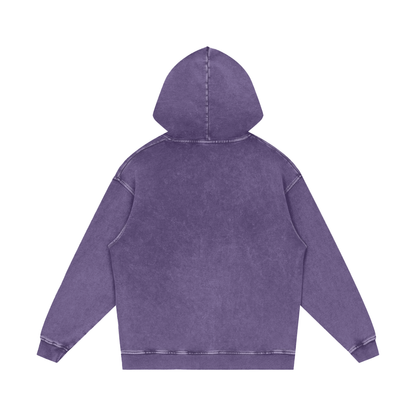 Snow Washed Heavy Cotton Hoodie