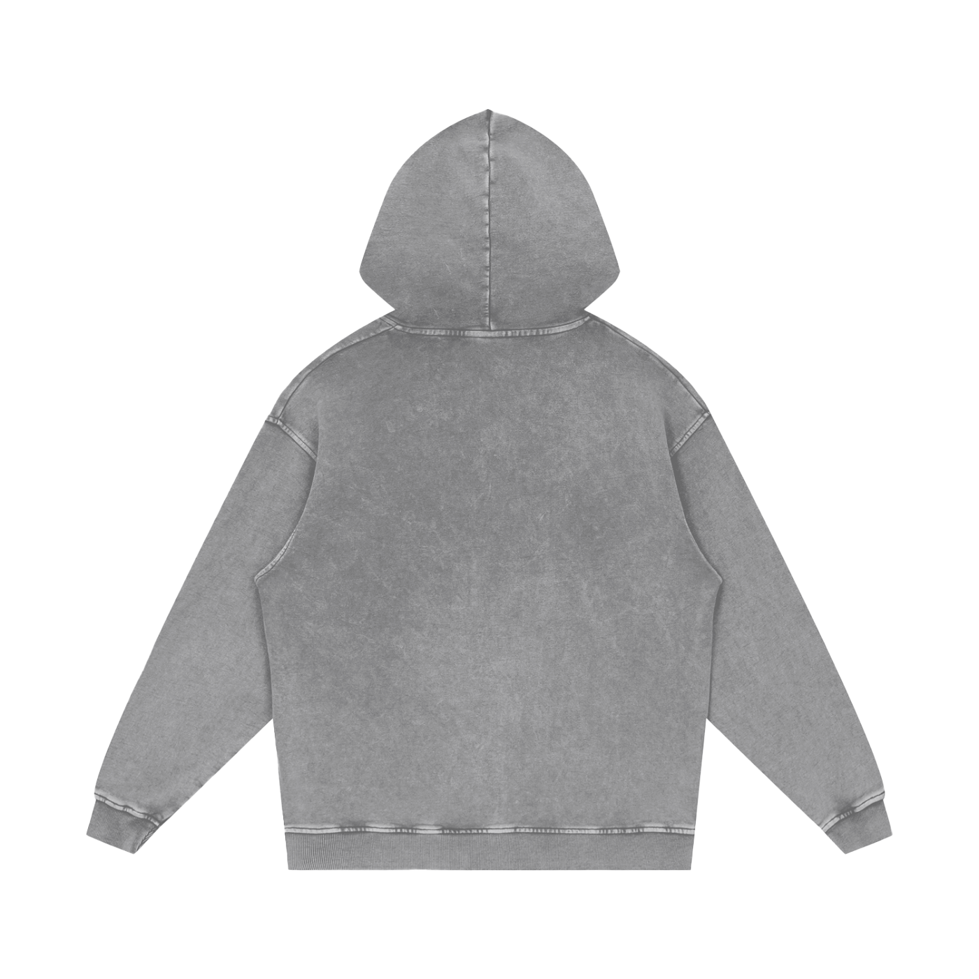 Ghost of Tsushima Snow Washed Loose Cotton Hoodie