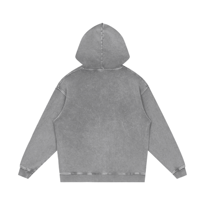 Snow Washed Heavy Cotton Hoodie
