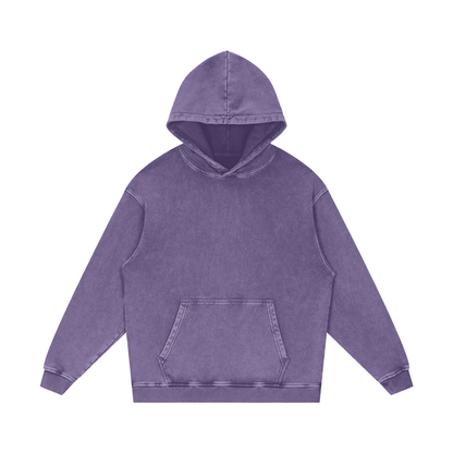 Snow Washed Heavy Cotton Hoodie