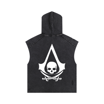 Assassin’s Creed Black Flag Hooded Tank Top