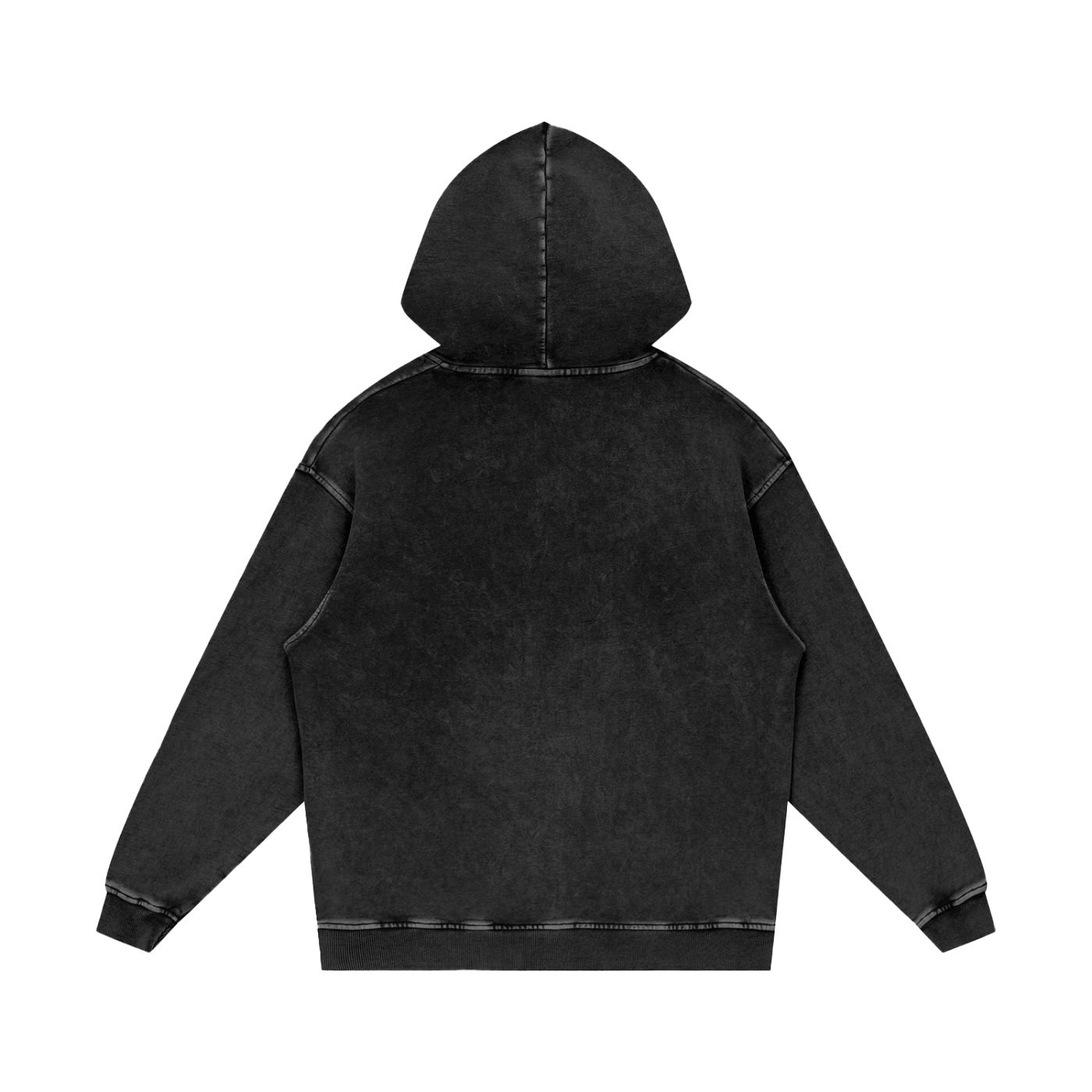 Ghost of Tsushima Snow Washed Loose Cotton Hoodie