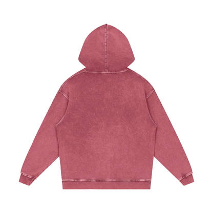 Ghost of Tsushima Snow Washed Loose Cotton Hoodie