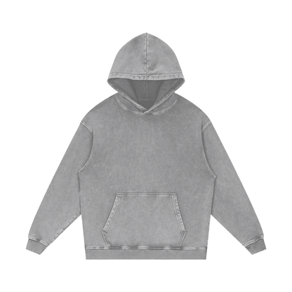 Snow Washed Heavy Cotton Hoodie