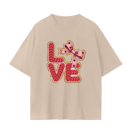 Love Seamless T-Shirt – Women’s Casual Cotton Tee