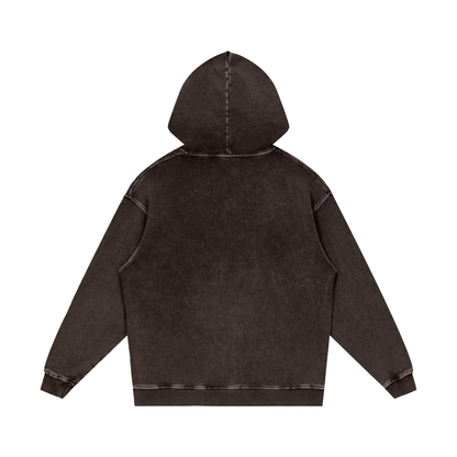 Snow Washed Heavy Cotton Hoodie