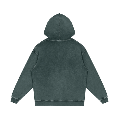 Ghost of Tsushima Snow Washed Loose Cotton Hoodie