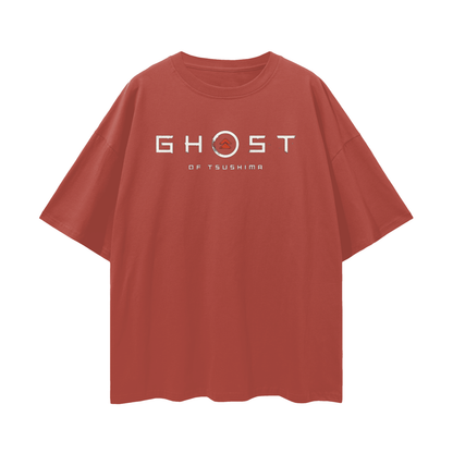 Ghost of Tsushima Loose Drop Shoulder T-Shirt