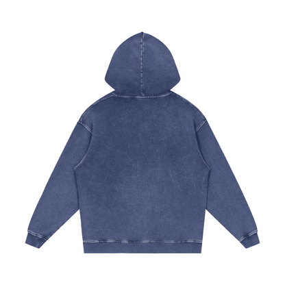 Snow Washed Heavy Cotton Hoodie