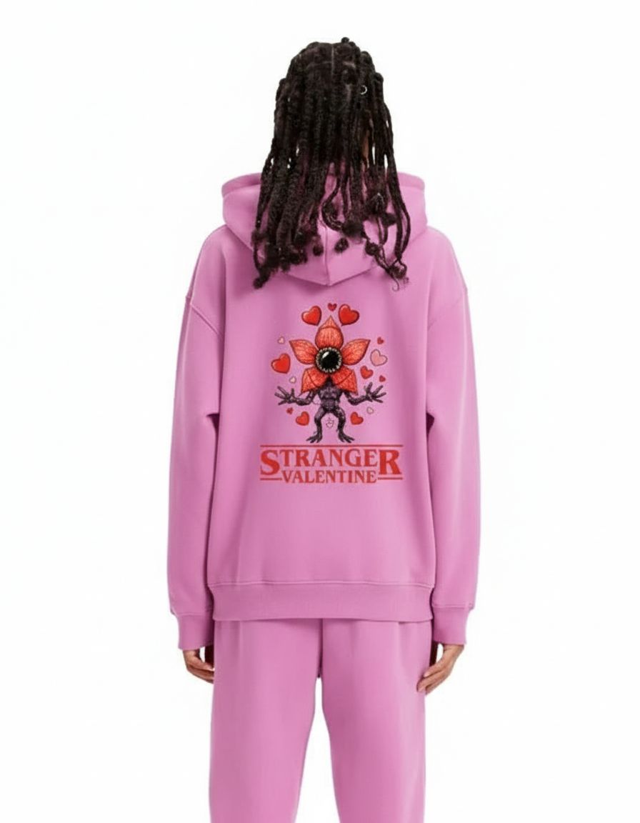 Valentine’s Streetwear Fleece Hoodie – Unisex