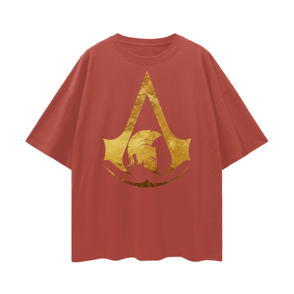 Assassin’s Creed Drop Shoulder Cotton T-Shirt