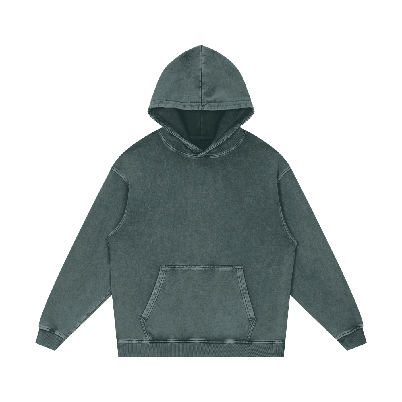 Snow Washed Heavy Cotton Hoodie