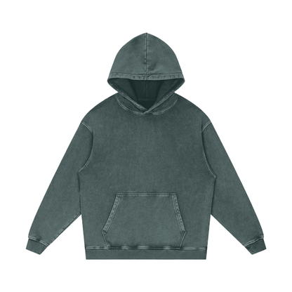 Snow Washed Heavy Cotton Hoodie