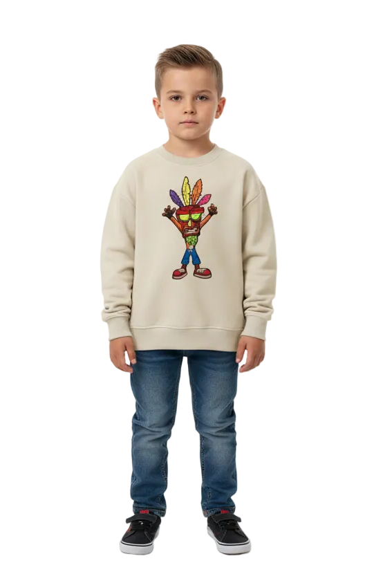 Crash Essential Fleece Kids' Crewneck Sweatshirt