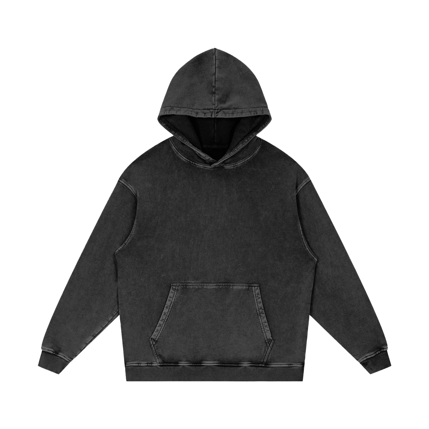 Snow Washed Heavy Cotton Hoodie