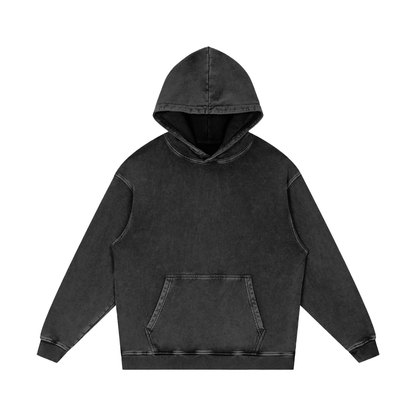 Snow Washed Heavy Cotton Hoodie