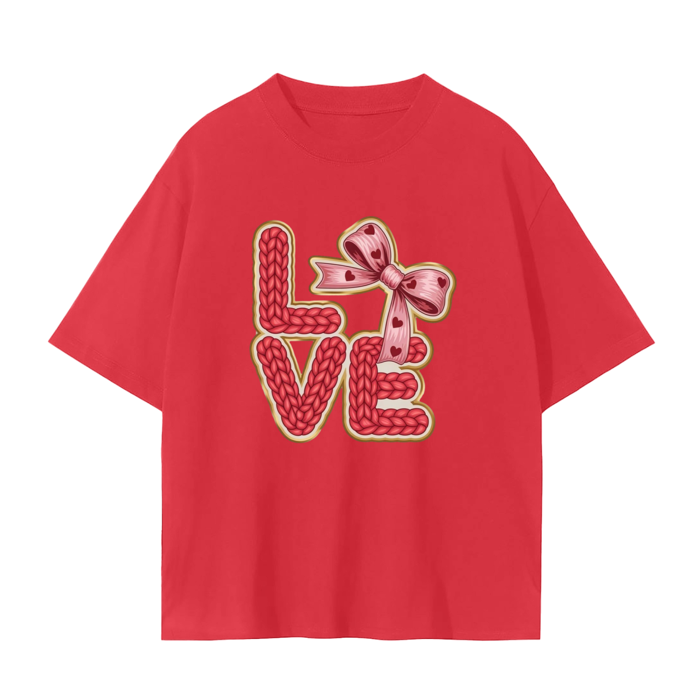 Love Seamless T-Shirt – Women’s Casual Cotton Tee