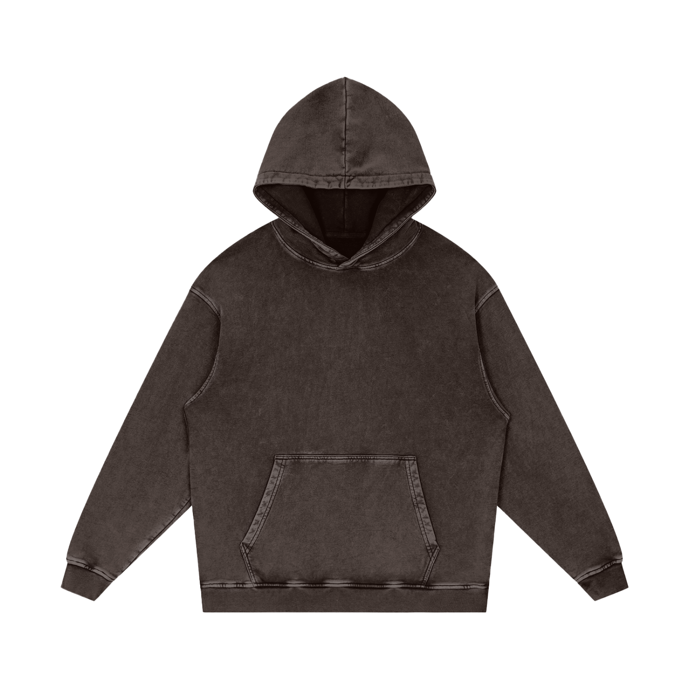 Snow Washed Heavy Cotton Hoodie