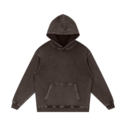 Snow Washed Heavy Cotton Hoodie