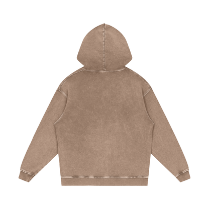 Ghost of Tsushima Snow Washed Loose Cotton Hoodie