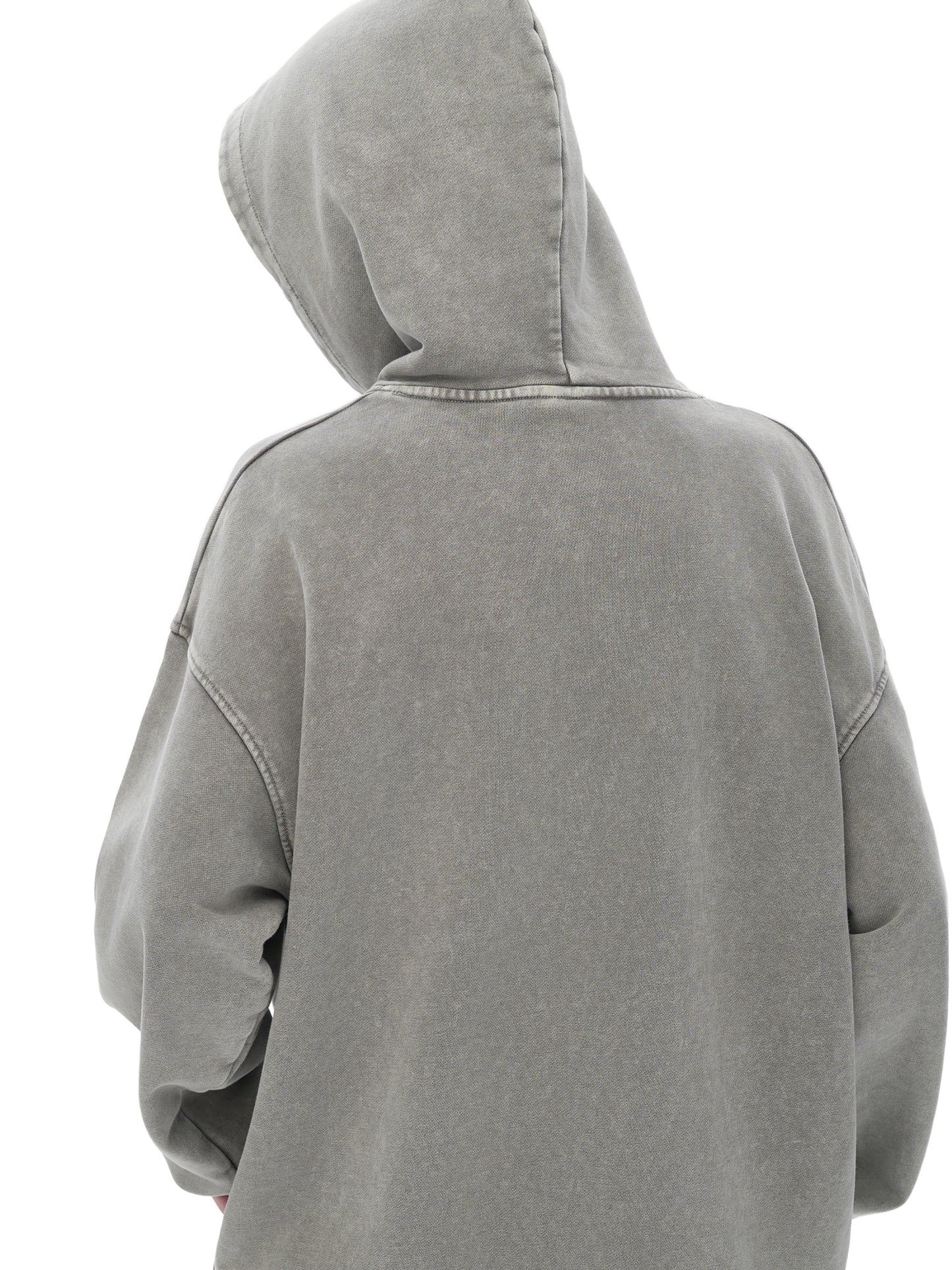 Snow Washed Heavy Cotton Hoodie