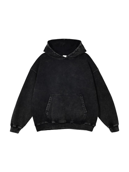 Snow Washed Heavy Cotton Hoodie