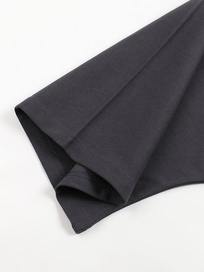 Oversized One-Piece Boxy T-Shirt – Heavyweight Cotton Streetwear