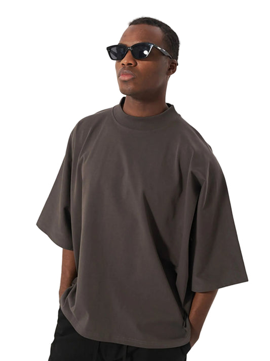 Oversized One-Piece Boxy T-Shirt – Heavyweight Cotton Streetwear