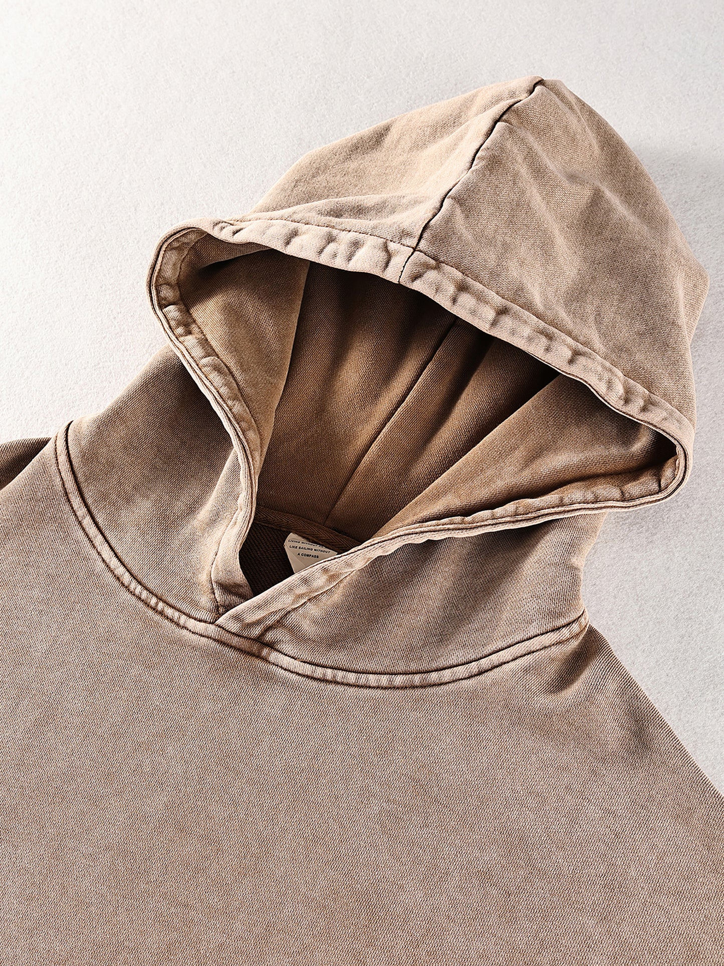 Ghost of Tsushima Snow Washed Loose Cotton Hoodie