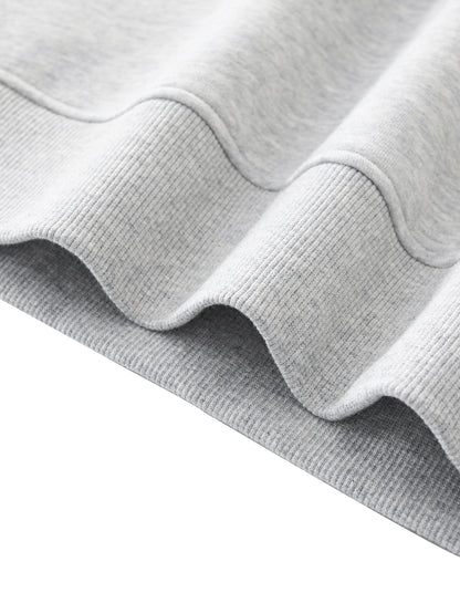 Valentine’s Essential Fleece Mock-Neck Sweatshirt