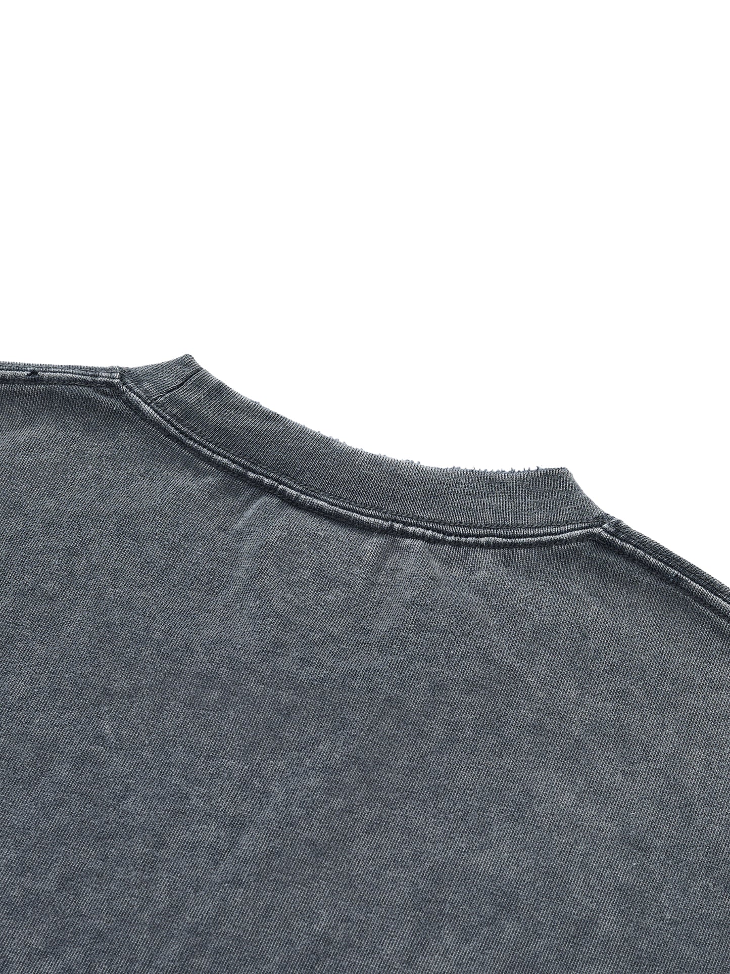 Ghost of Tsushima Snow Wash Raw-Hem Boxy T-shirt