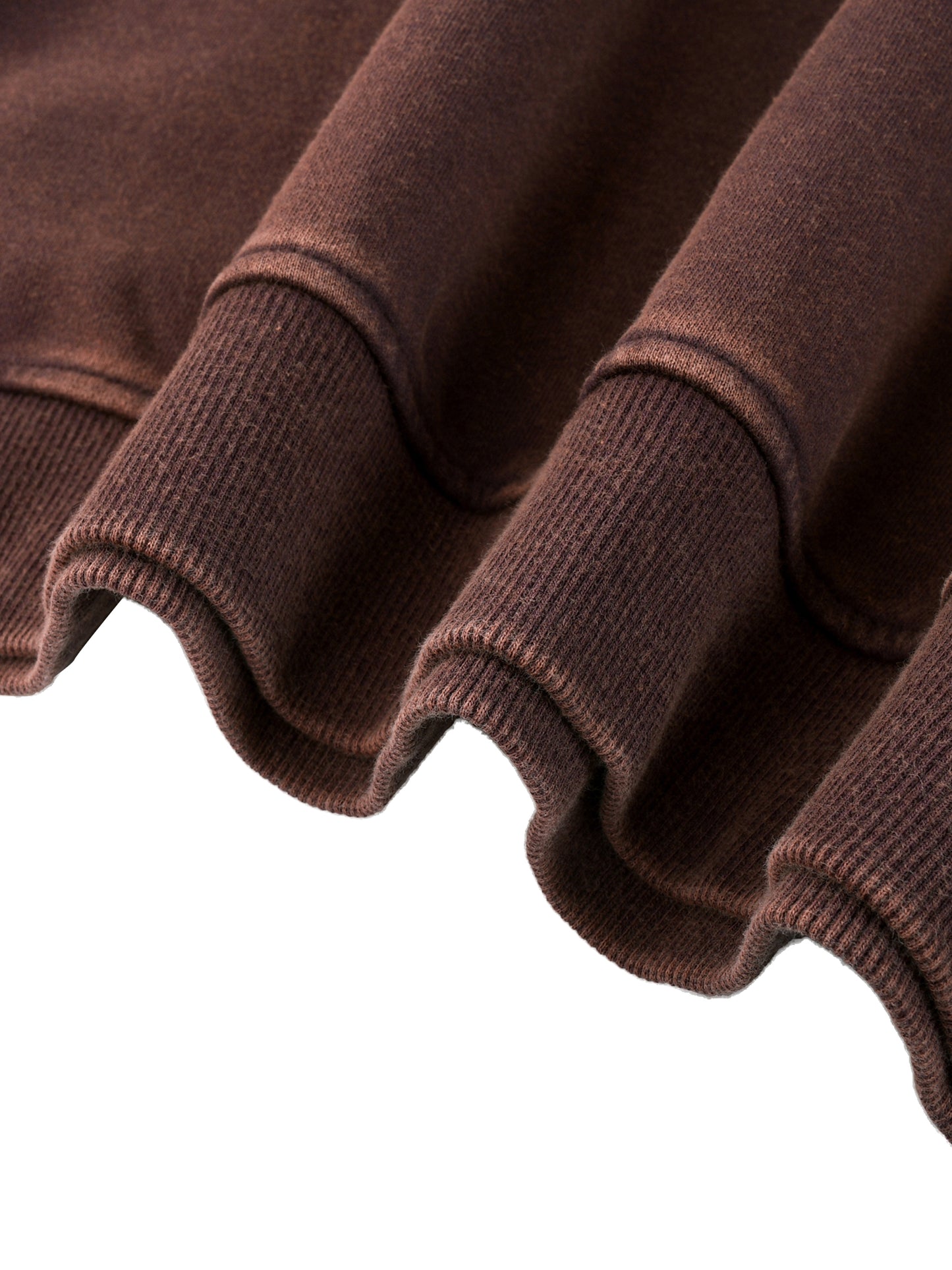 Sweat à capuche vintage en polaire dégradée délavée