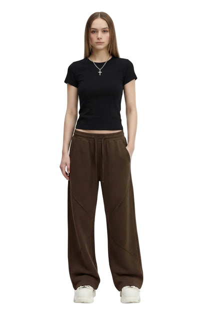 Wide Leg Drawstring Sweatpants