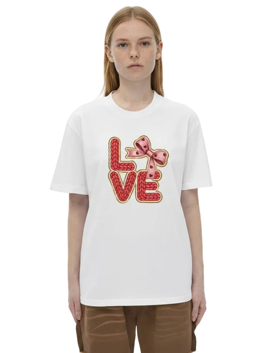 Love Seamless T-Shirt – Women’s Casual Cotton Tee